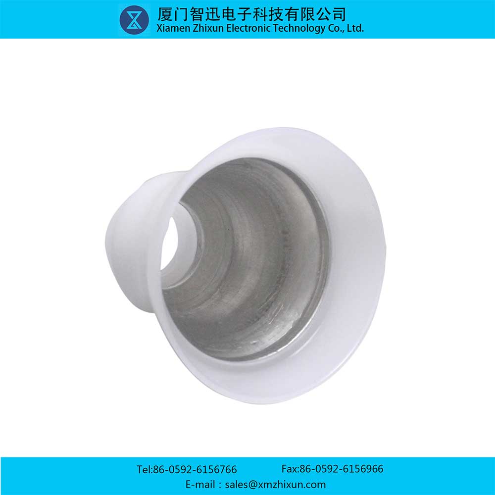 LED white bulb A60 ultrasonic cover PC plastic package aluminum lamp cup assembly