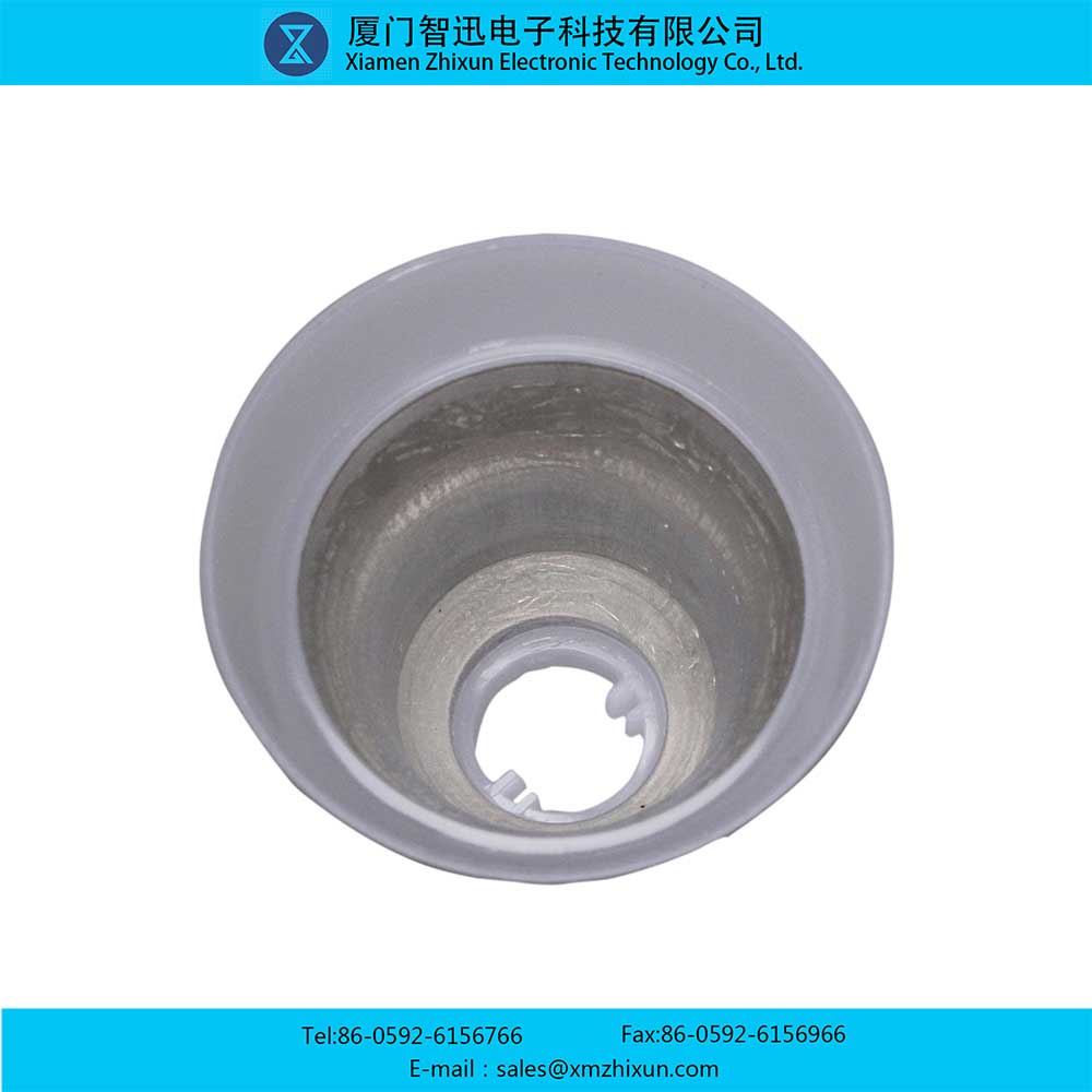 LED white bulb A60 ultrasonic cover PC plastic package aluminum lamp cup assembly