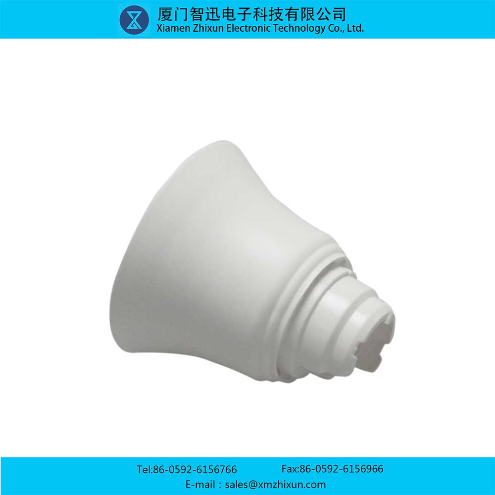 A800 thin section white PBT spherical bulb LED home energy-saving lighting lamp shell plastic package aluminum stamping injection lamp cup shell