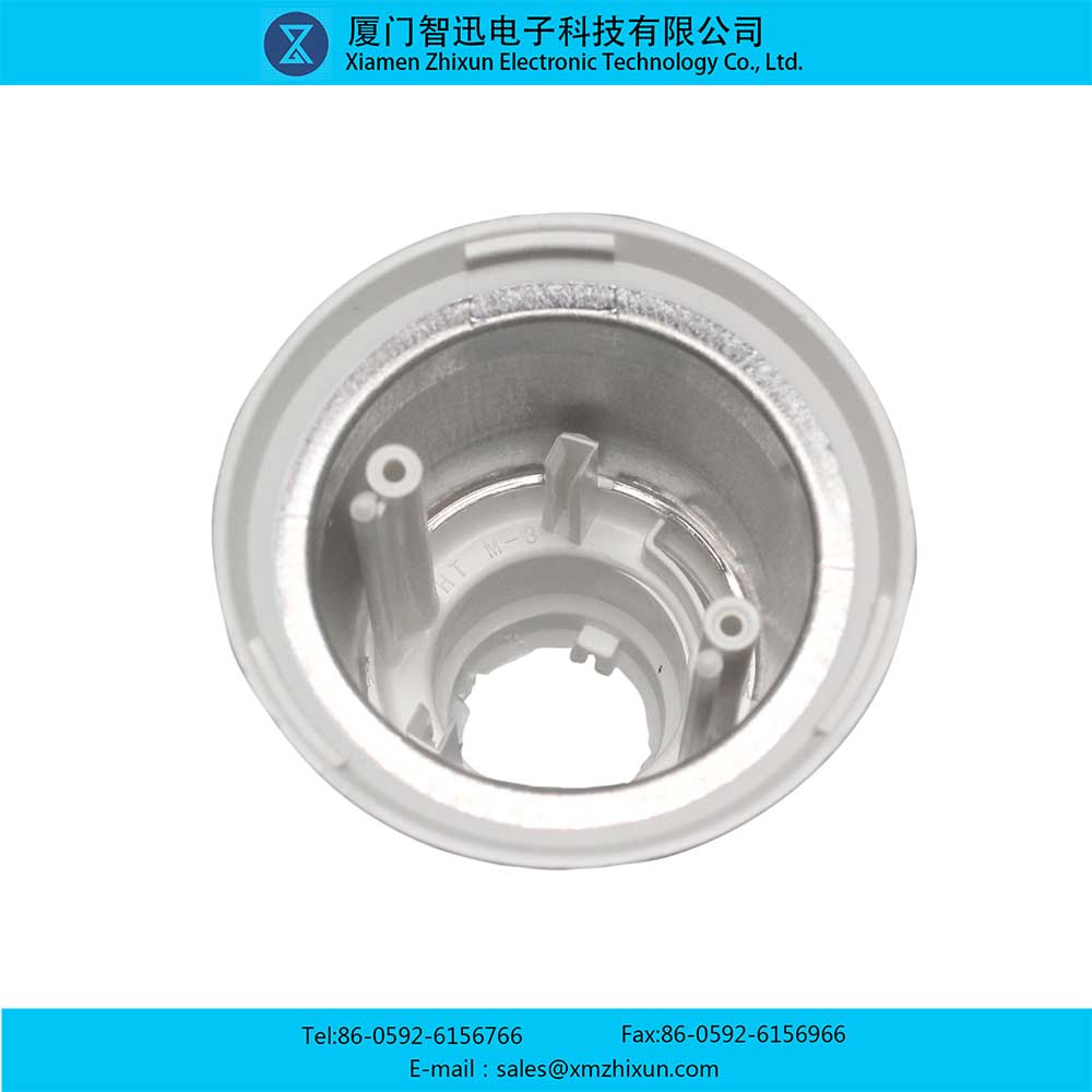 A800 thin section white PBT spherical bulb LED home energy-saving lighting lamp shell plastic package aluminum stamping injection lamp cup shell