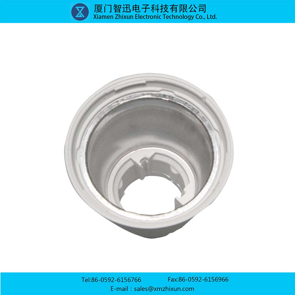 GN-A65 Threaded LED Bulbs PBT Lamp Case Kit Plastic Bag Aluminum Lamp Cup White