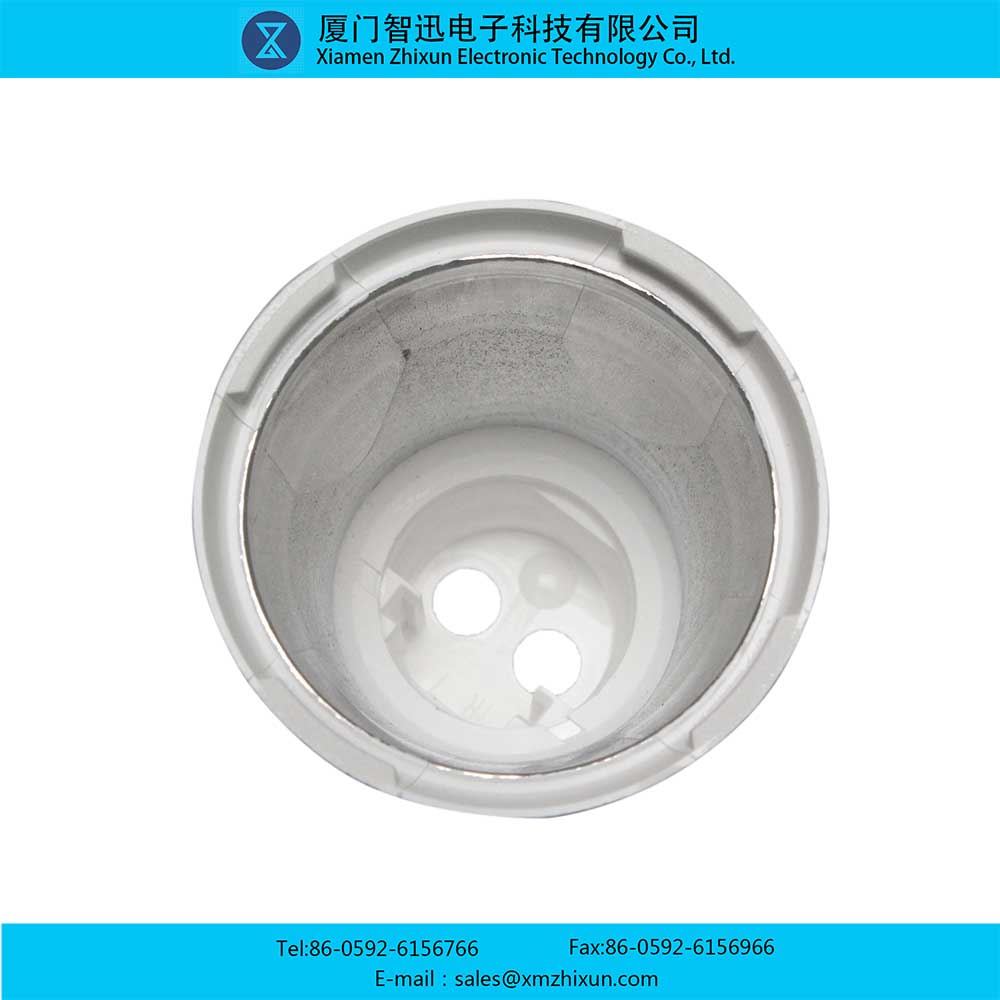 LED-15101-B22 pin-shaped spherical bulb home energy-saving frosting lamp shell kit plastic bag aluminum lamp cup white