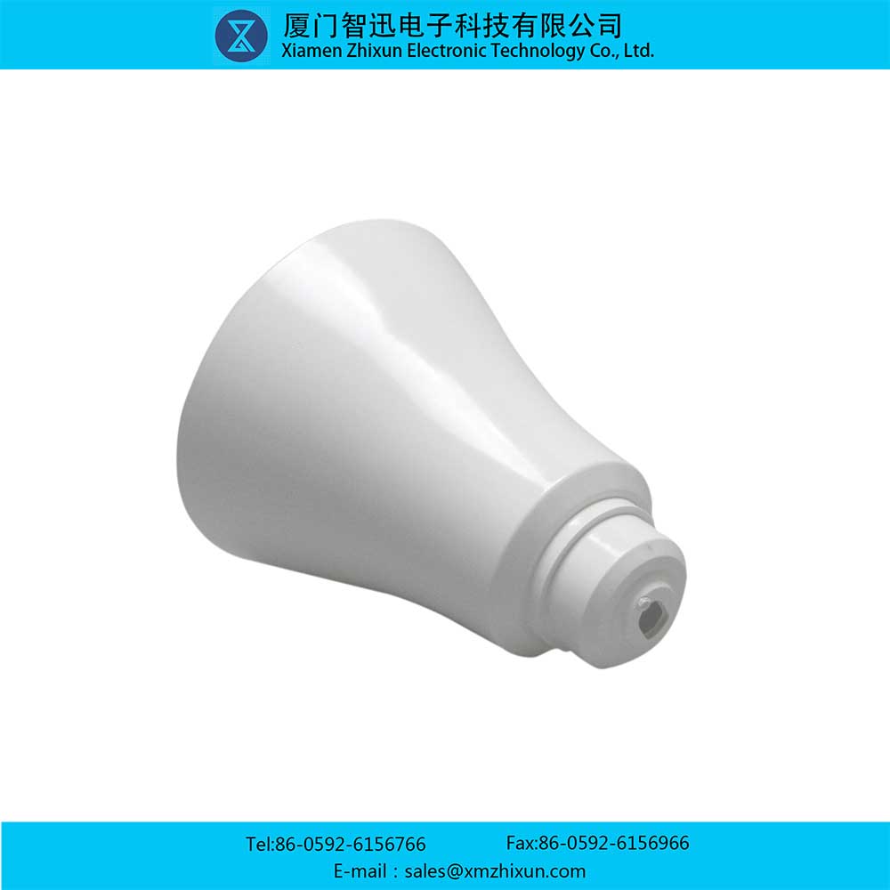 LED-15123- plug single pin ball bulb home energy saving PBT white smooth surface lamp shell kit plastic bag aluminum lamp cup lamp holder