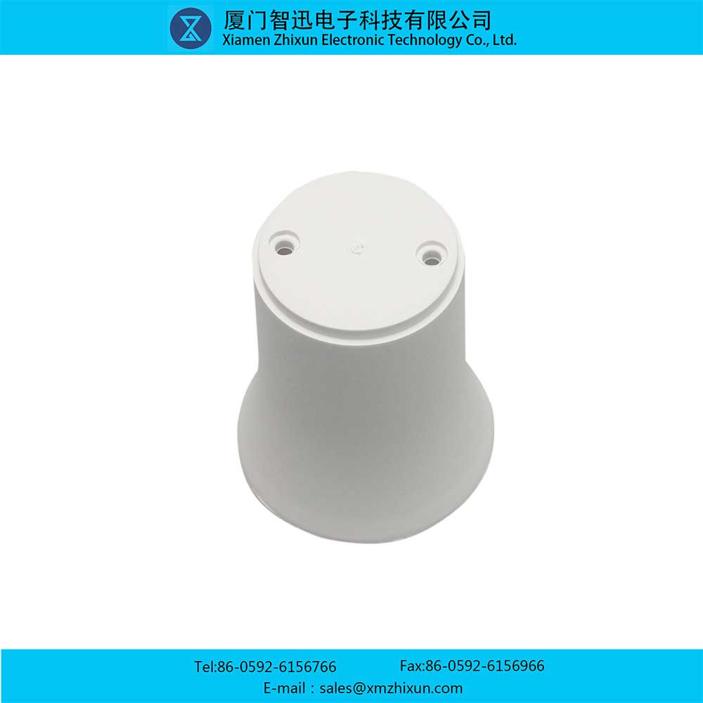 LED-16140 (A19-GU24) double-legged ball bulb white PBT plastic package aluminum lamp shell kit lamp cup lamp holder household lighting