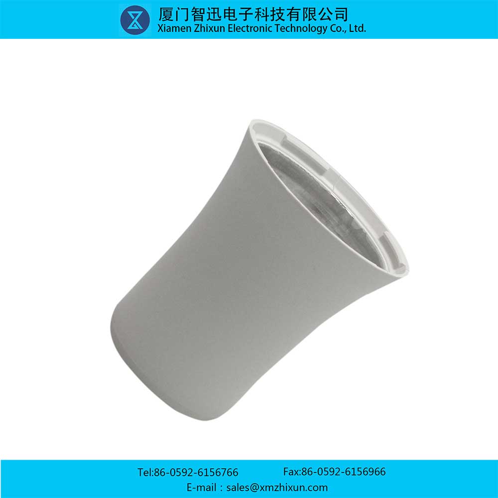 LED-16140 (A19-GU24) double-legged ball bulb white PBT plastic package aluminum lamp shell kit lamp cup lamp holder household lighting