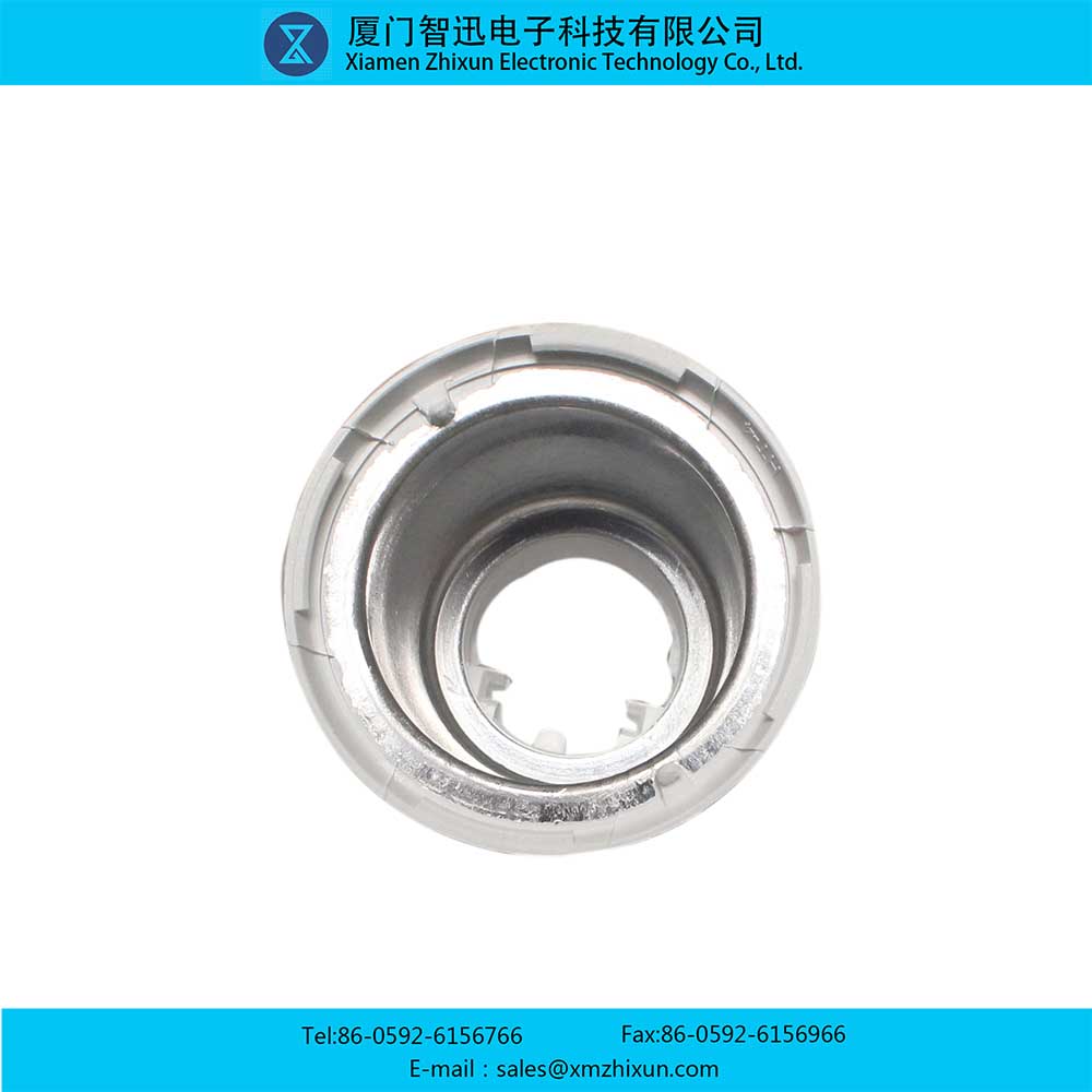 LED-17125 (GE-N8) household energy-saving lighting lamp housing lamp cup lamp holder PBT plastic bag aluminum white