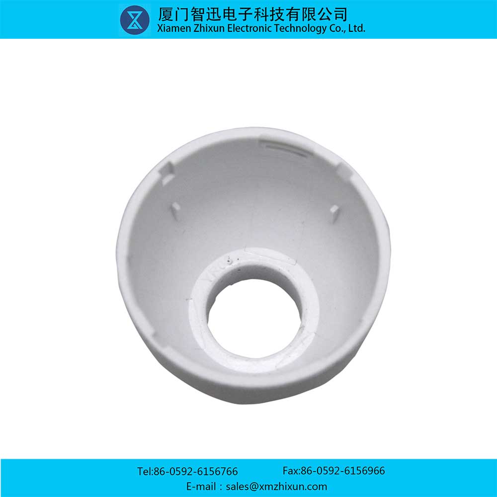 C37 candle light PBT paint plastic shell LED decorative lighting kit lamp shell lamp holder lamp cup silver gray