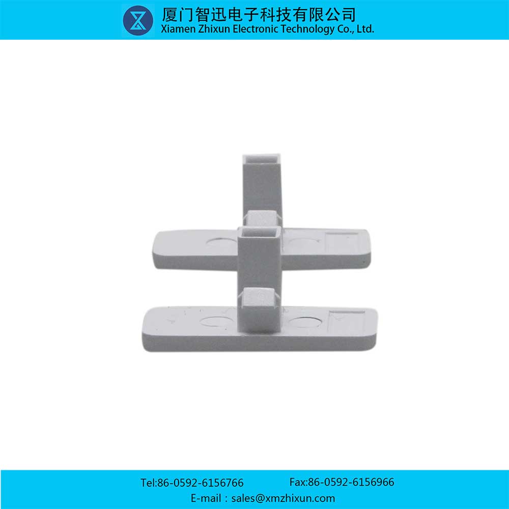 PBT pure white household commercial lighting LED lamp holder switch end cap strong and durable lamp housing kit