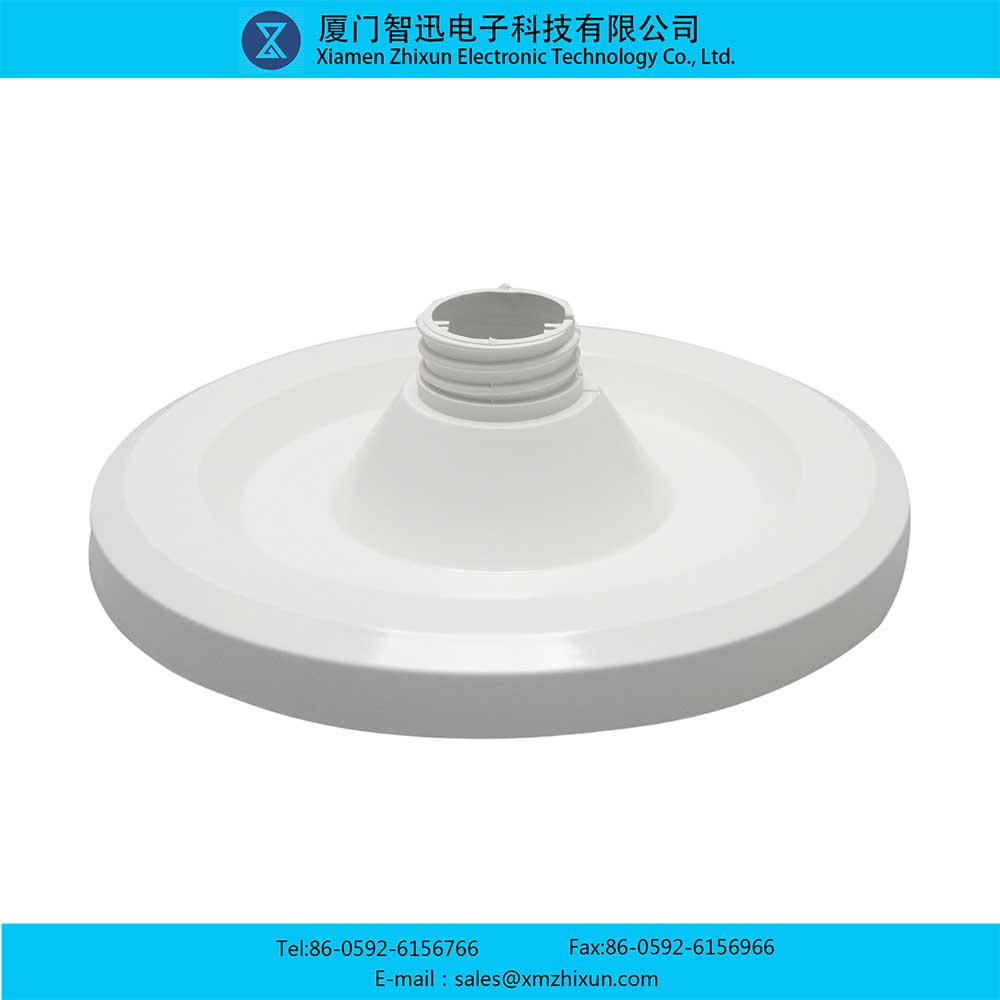 LED home office lighting PBT smooth surface pure white mushroom lamp D125 under cover lamp shell kit lamp holder lamp cup flat