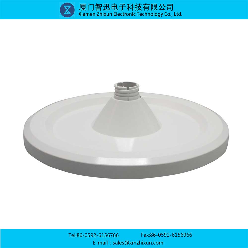 LED commercial home indoor energy-saving lighting flat lamp mushroom lamp D150 under cover PBT pure white lamp shell kit lamp holder lamp cup