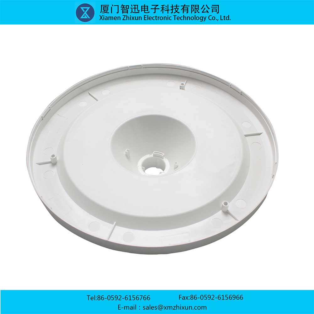 LED commercial home indoor energy-saving lighting flat lamp mushroom lamp D150 under cover PBT pure white lamp shell kit lamp holder lamp cup