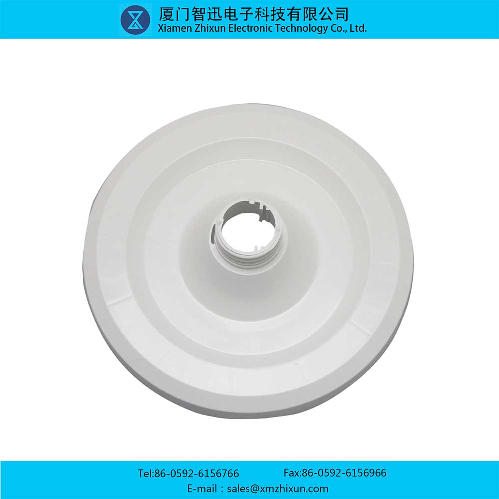LED commercial home indoor energy-saving lighting flat lamp mushroom lamp D150 under cover PBT pure white lamp shell kit lamp holder lamp cup