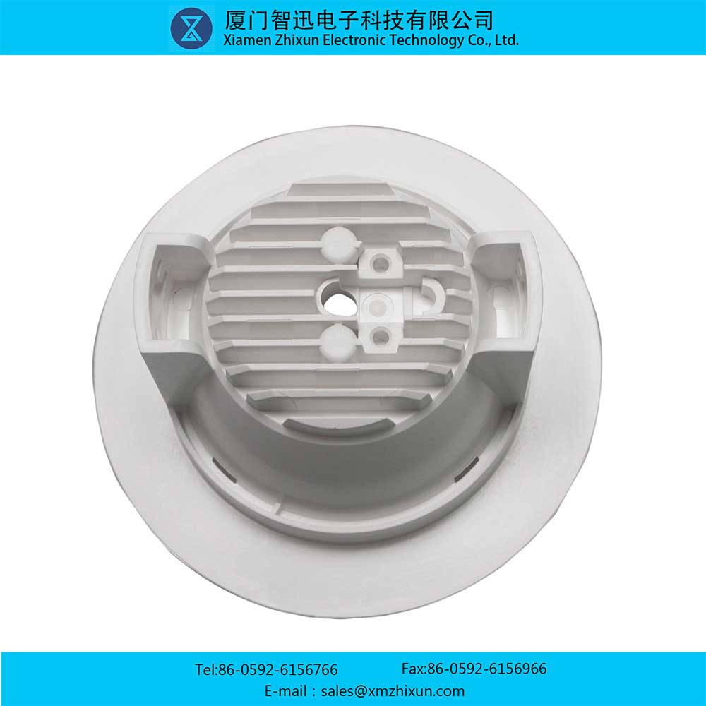 Indoor lighting energy saving LED 2.5 inch ceiling downlight housing PBT pure white frosted lamp shell assembly lamp holder lamp cup