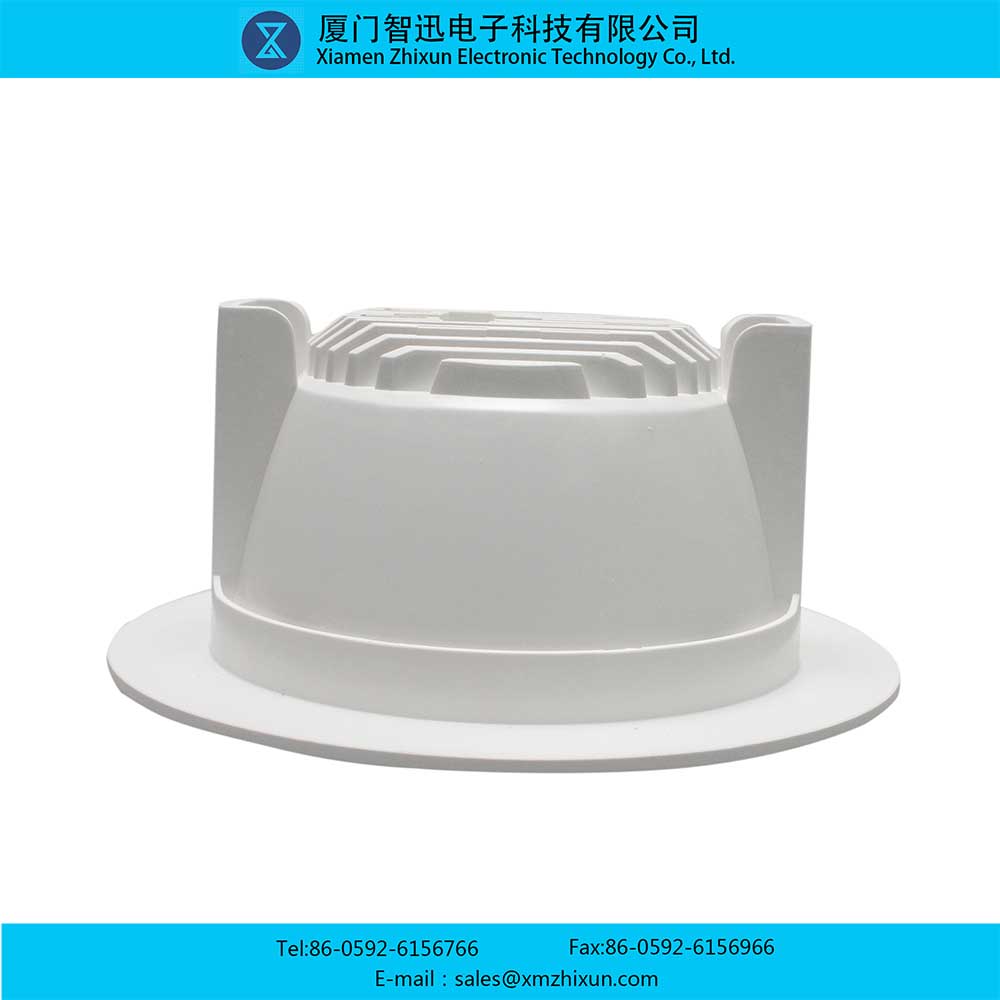 PBT pure white durable home indoor office ceiling downlight LED energy saving lamp cup lamp holder lamp shell assembly 3 inch housing