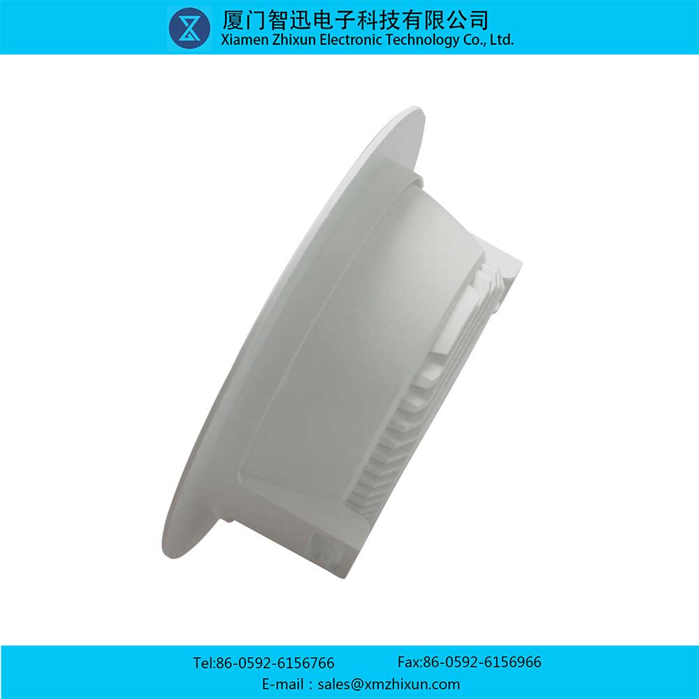 LED home energy-saving ceiling downlight super bright lamp shell assembly lamp holder lamp cup 5 inch shell PBT pure white solid
