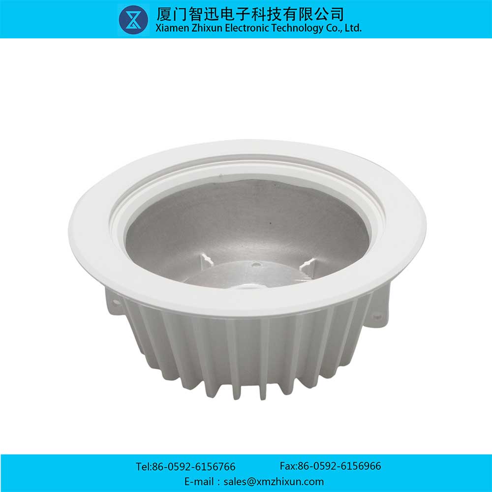 LED17001 environmental protection energy saving indoor lighting ceiling downlight thickening lamp shell component lamp cup lamp holder housing