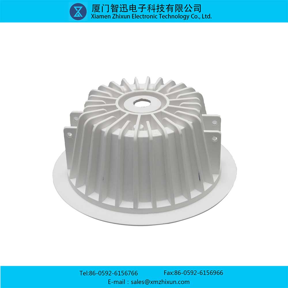 LED17001 environmental protection energy saving indoor lighting ceiling downlight thickening lamp shell component lamp cup lamp holder housing